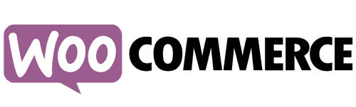 woocommerce logo with purple speech bubble